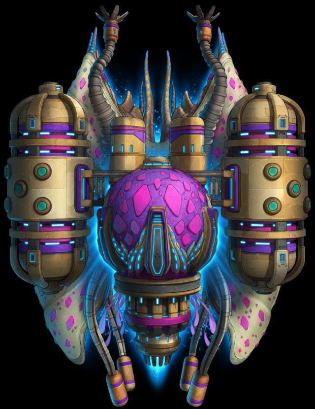 Thecosomata map, Original Exterior variant